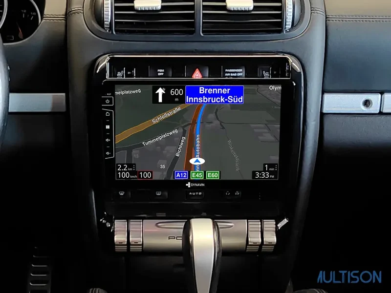 DYNAVIN D9-PC Premium – Autoradio Carplay Android 9 pouces pour Porsche Cayenne