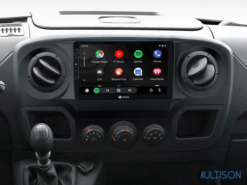 DYNAVIN D9-RN-1 Plus Flex – C - Autoradio Carplay Android 9 pouces pour Renault Master | Opel Movano | Nissan NV400