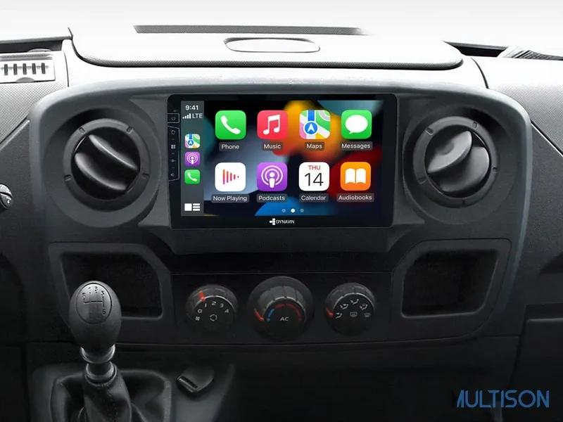 DYNAVIN D9-RN-1 Plus Flex – C - Autoradio Carplay Android 9 pouces pour Renault Master | Opel Movano | Nissan NV400