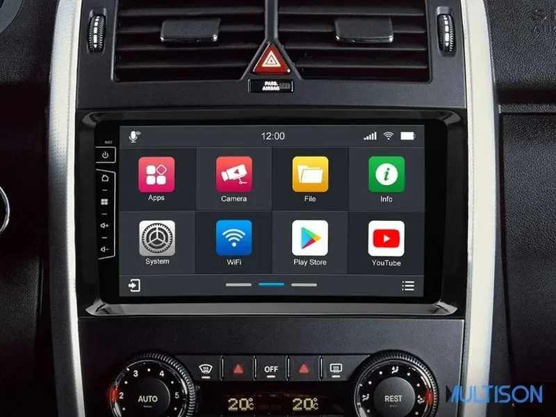 DYNAVIN D9-MBC Premium Flex - Autoradio Carplay Android 7 pouces pour Mercedes Classe C