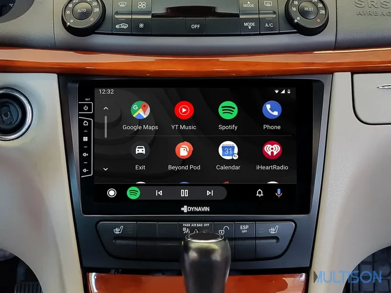 DYNAVIN D9-W211 Premium Flex - Autoradio Android 9 pouces pour Mercedes Classe E W211
