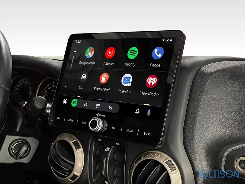 DYNAVIN D9-JP Plus - Autoradio Carplay Android 10,1 pouces pour Jeep Wrangler JK