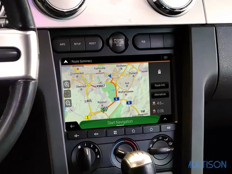 DYNAVIN D9-MST2005 Plus - Autoradio Android Carplay 9 pouces pour Ford Mustang V